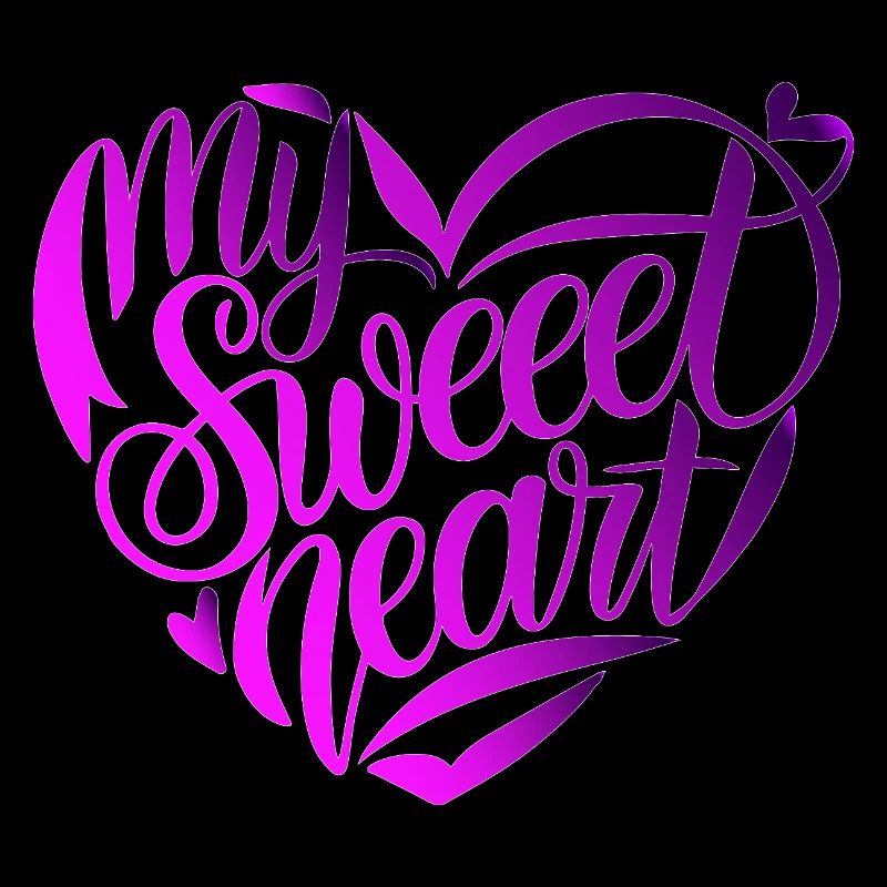 T-SHIRT COOL, MON CŒUR DE SWEEET