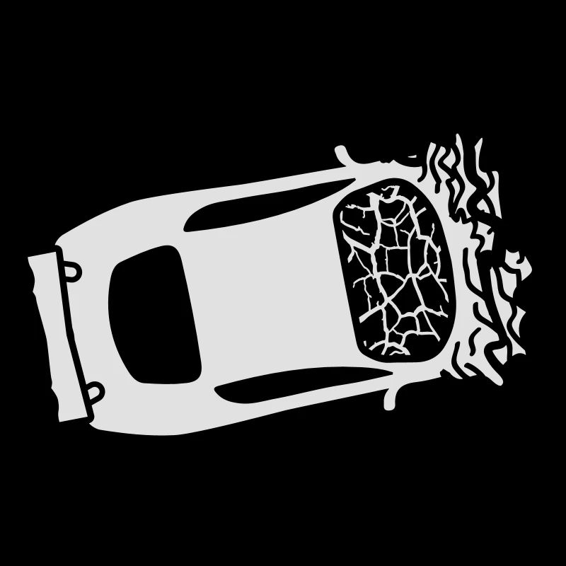 accident crash total damage crushed dents broken s