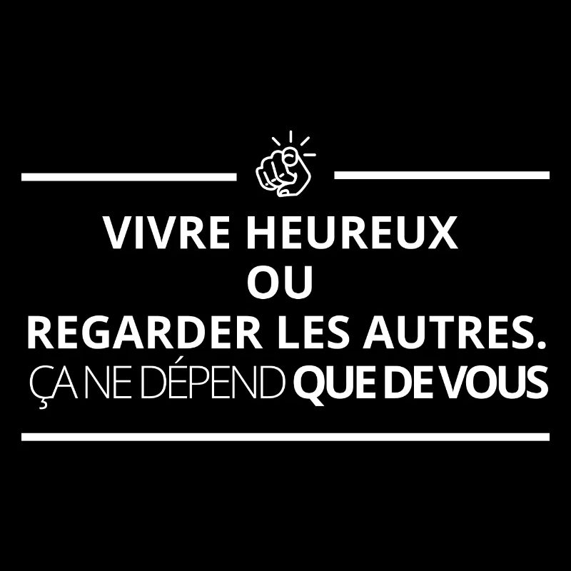 Glücklich leben oder andere beobachten...