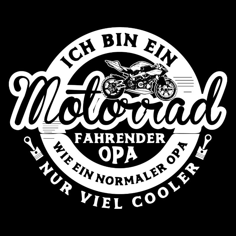 Cooler Motorradopa