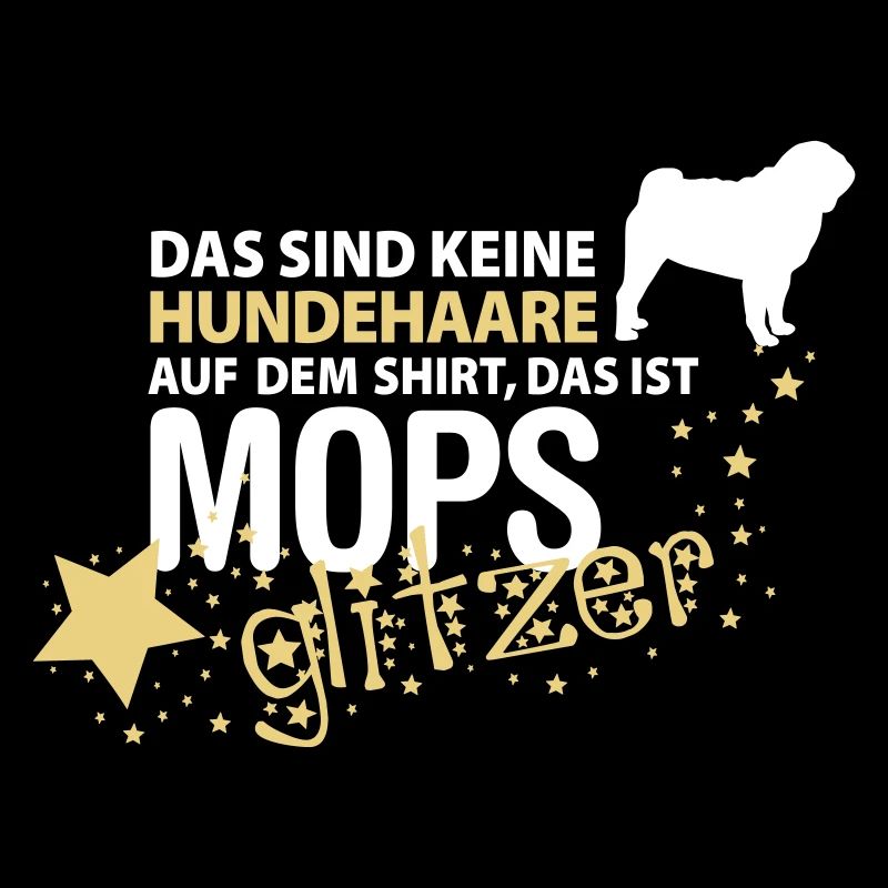 Mops Glitzer