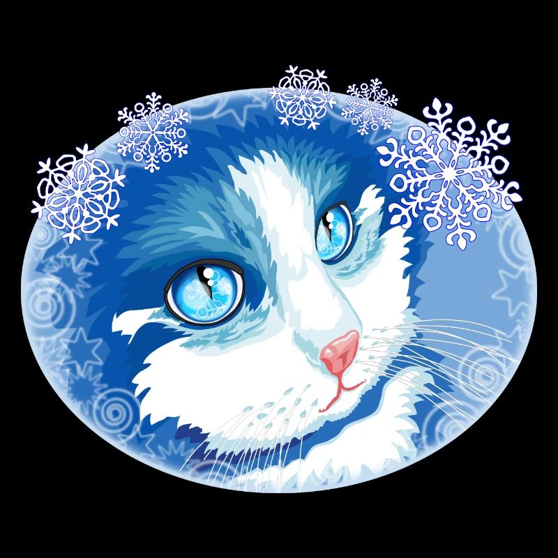 Chat chat mignon de Noël Chaton
