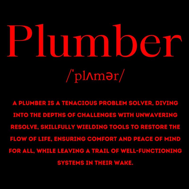 Définition de plombier