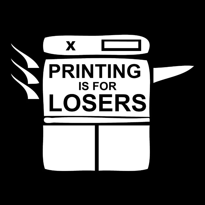 Copier uniquement les perdants | L’impression est pour les perdants