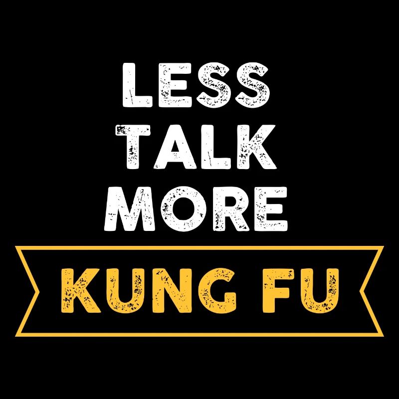 kung fu is not my hobby its my calling Design
