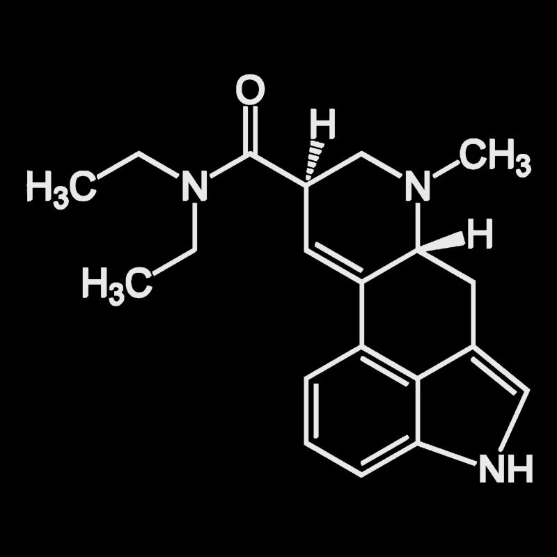 molécule d'acide-lsd25