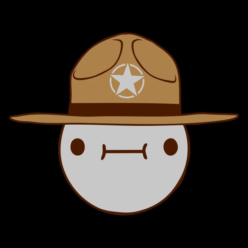 Chapeau de shérif de conception