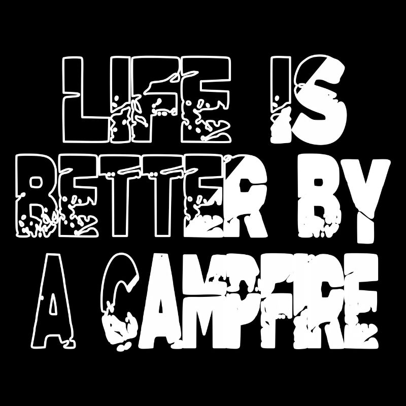 présent devis geek camping camping happy sweat à capuche