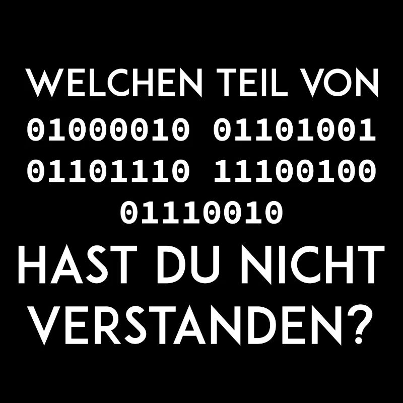 Nerd binary funny gift geek programmer