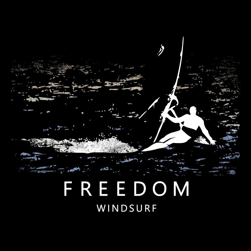 Windsurf LIBERTÉ Planetfisher auf dem Meer oder dem Meer