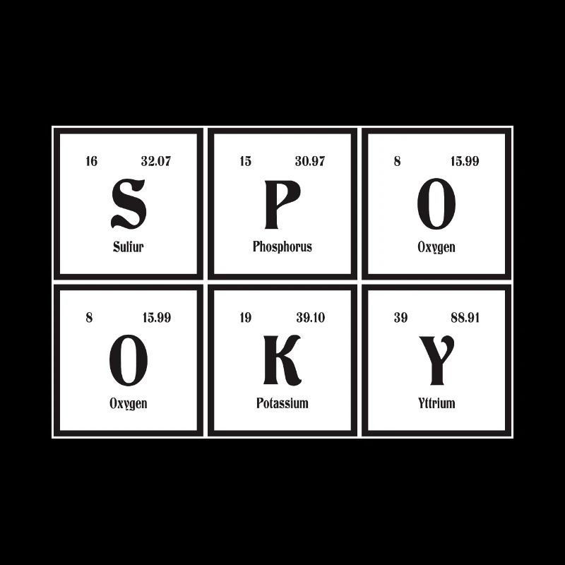 Spooky | Periodic Table of Elements