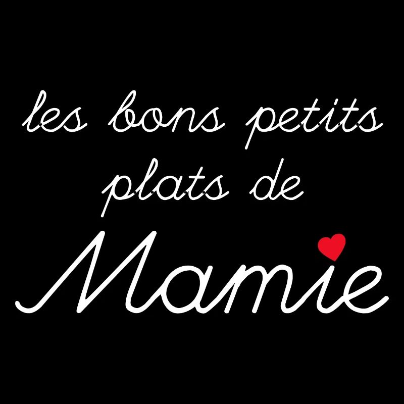 Tablier Les Bons Petits Plats de mamie D'Amour