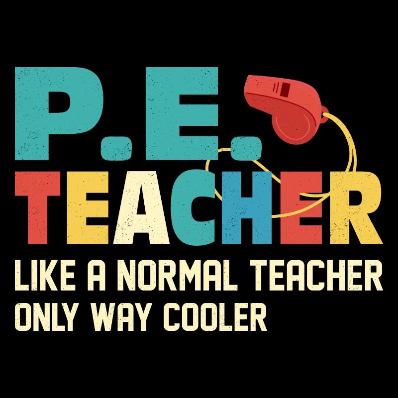 Professeur d’éducation physique comme un enseignant normal Éducation physique