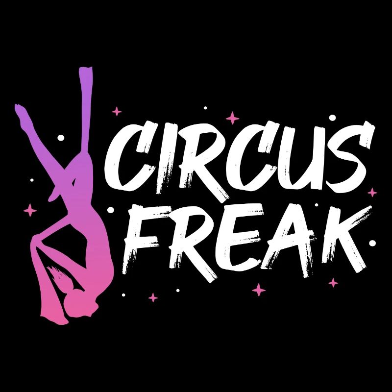 circus freak Design for a circus exercises fan