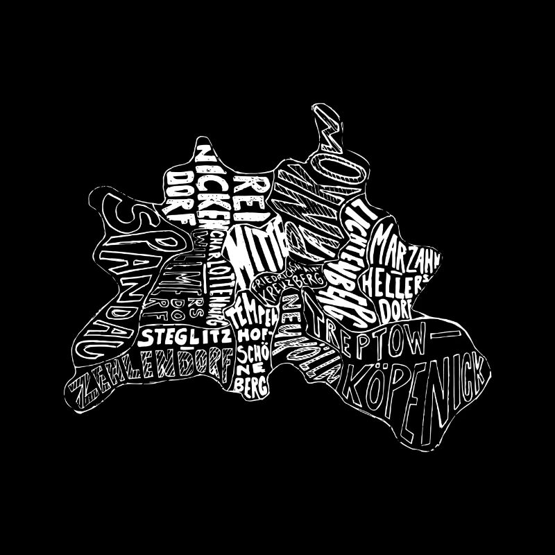 Berlin map Districts