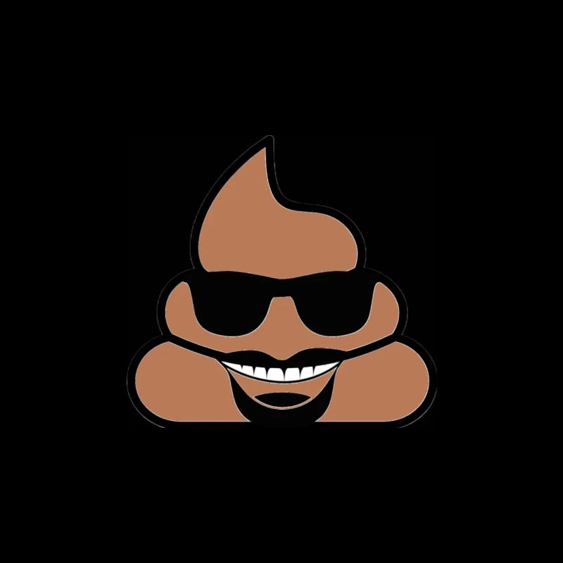 Poo With Glasses
