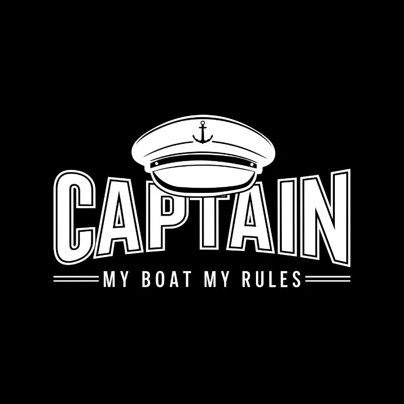 Capitaine Capitaine - Mon Bateau Mes Règles Citation