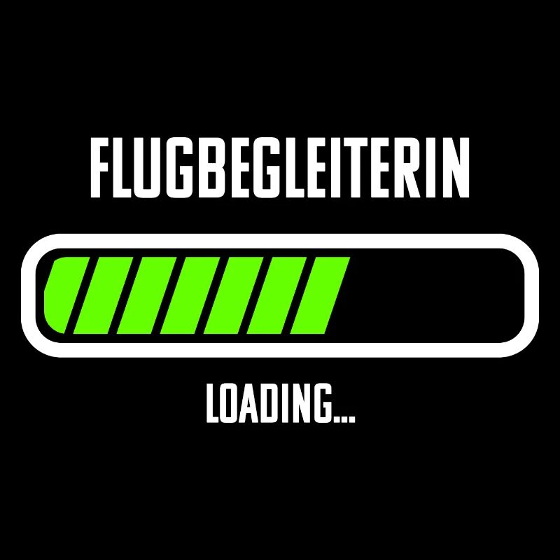 Flugbegleiterin Beruf Loading Ladebalken