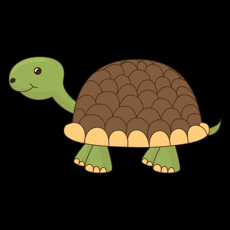 Tortue heureuse