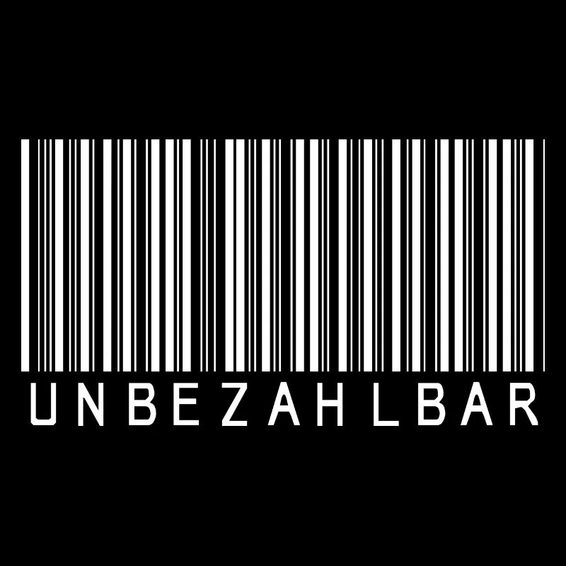 Barcode PRICELESS white