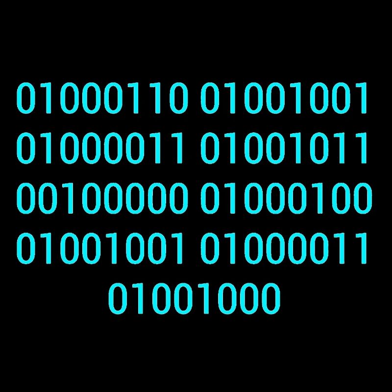 BINARY CODE / BINÄRCODE F**K DICH GESCHENKIDEE