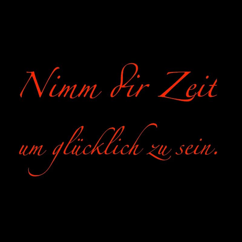 nimm dir Zeit