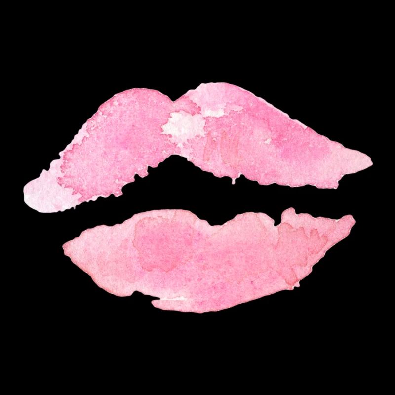 Bouche Lèvres Rose Baiser Idée Cadeau