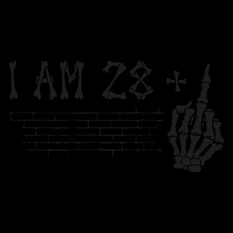 Ich bin 28 plus Mittelfinger - 29. Geburtstag