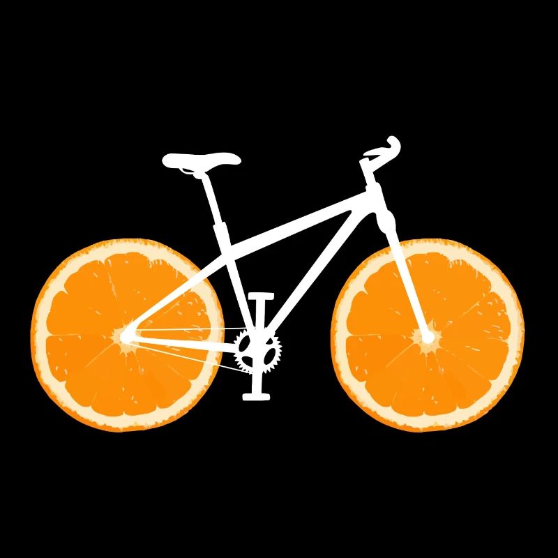 Fruit Bicycle Citron Lime Orange / Cadeau