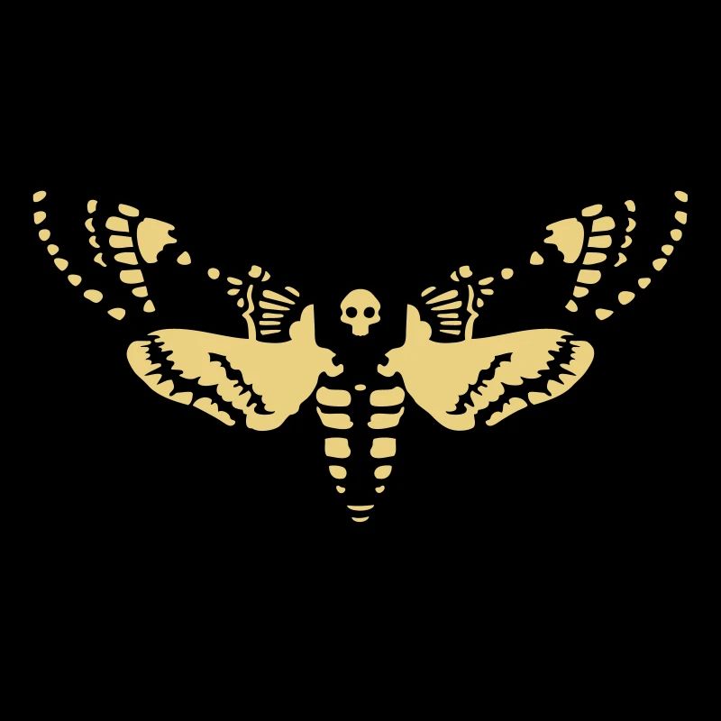 Sphinx tête de mort butterfly skull