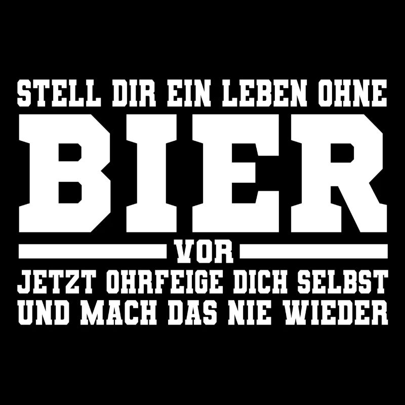 Stell dir ein Leben ohne Bier vor
