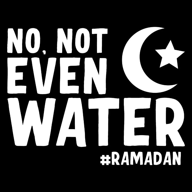 Non même pas d’eau Ramadan