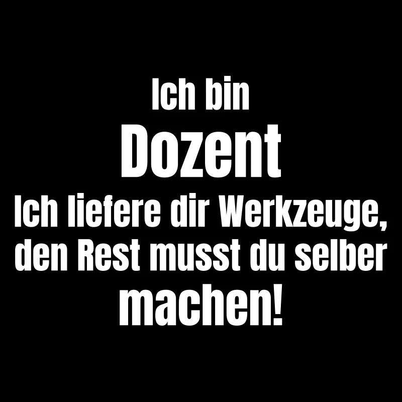 Dozent Schule oder Universität