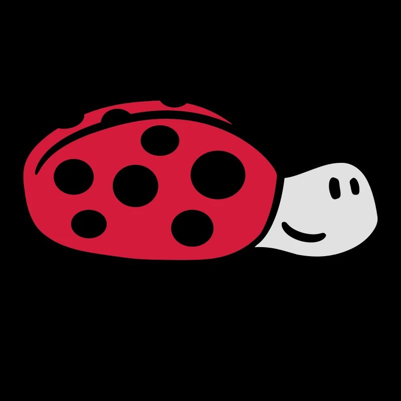 Mignon petite coccinelle douce