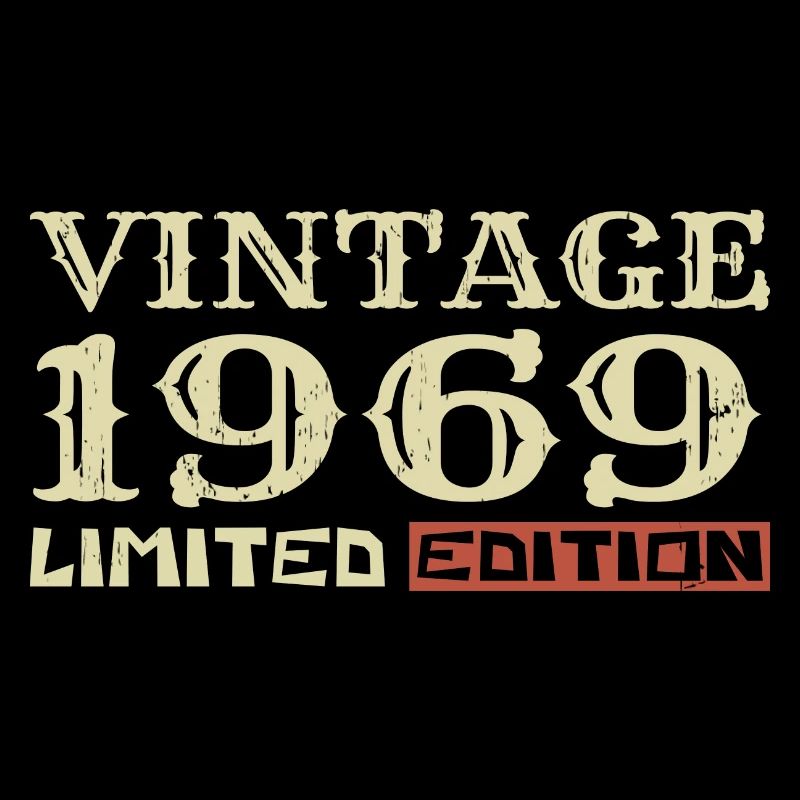 1969 Vintage: 55th Anniversary Unique Retro Gift