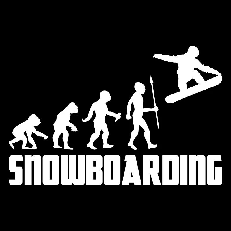 Snowboarder Snowboarder Winter Evolution Snow