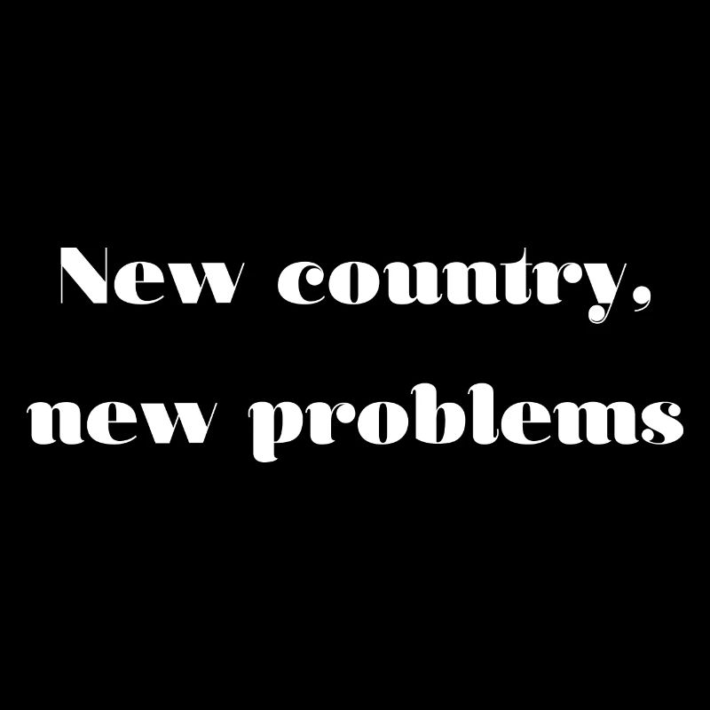 Emigration Problems Saying English