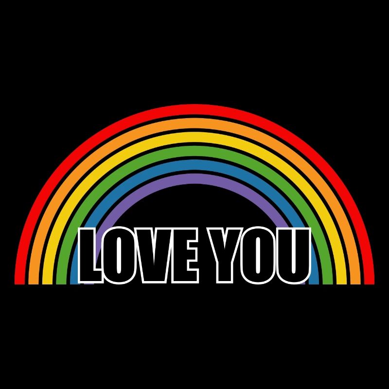 Arc-en-ciel vous aime