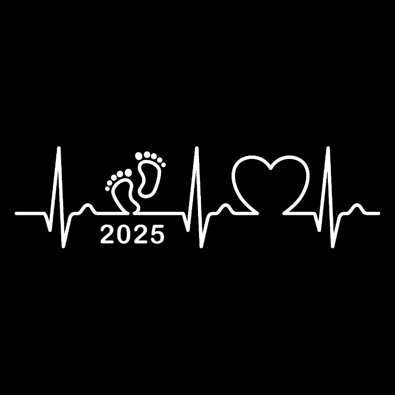 Courbe ECG - Courbe Cardiaque - Bébé 2025 - Enceinte