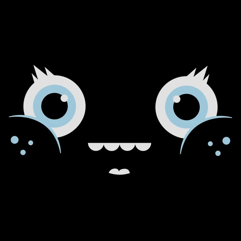 Drôle et mignon de Kawaii Visage Comic / Smiley