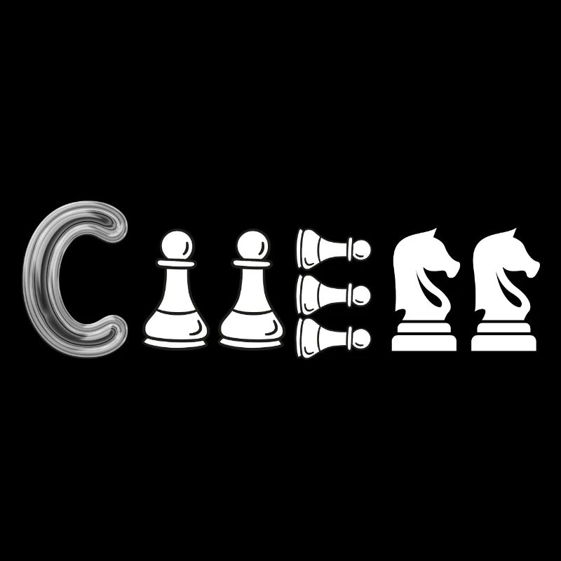 Schach Spruch Geschenk Schachmatt Queens Gambit