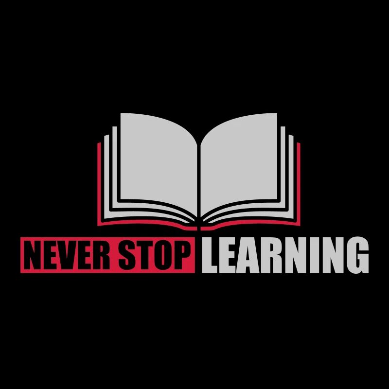 never stop learning Zitat