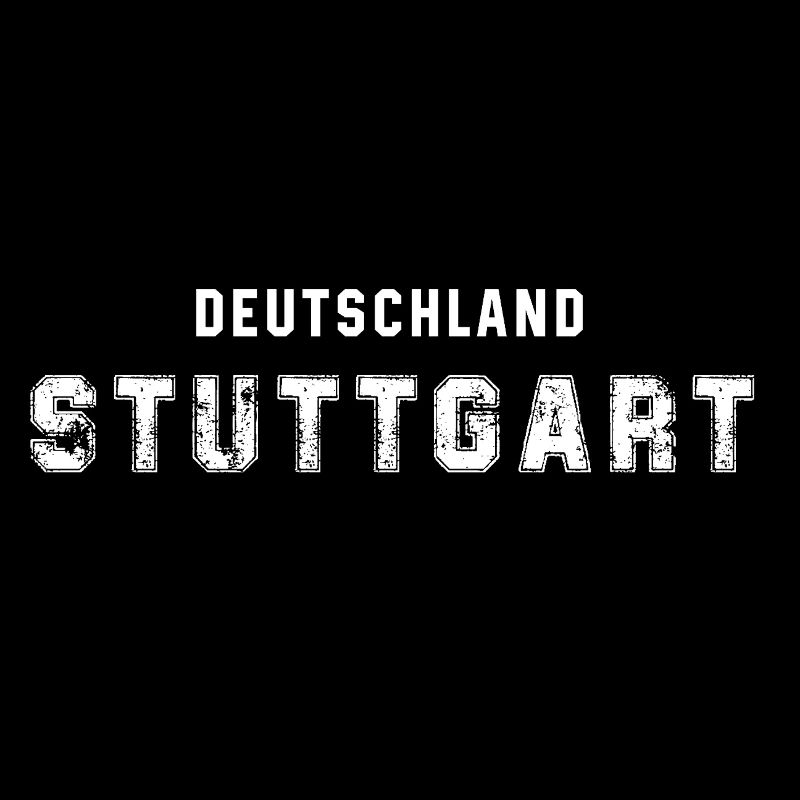 Allemagne Stuttgart - Conception de texte urbain