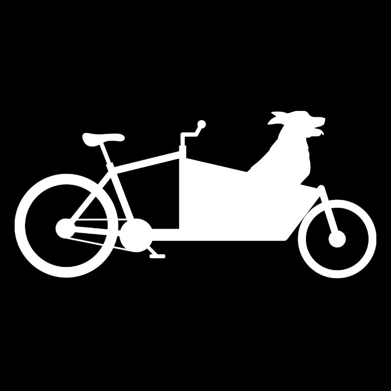Chien de vélo de cargaison