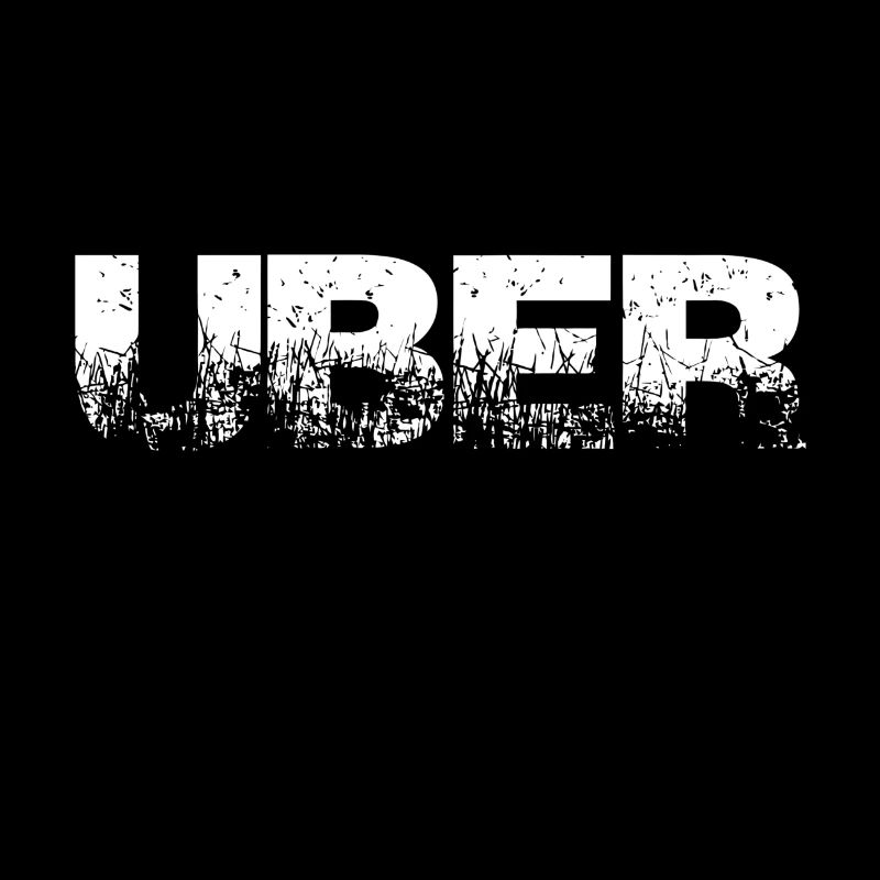 Uber Mot Tendance Écriture Phrase