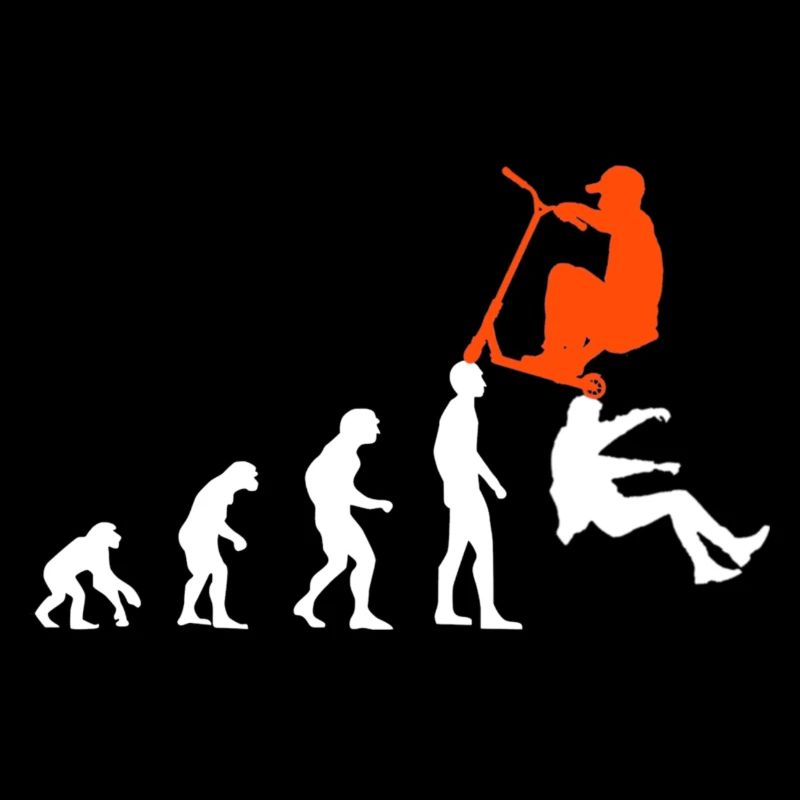 Scooter Kick Scooter E-Scooter Stunt Evolution Design