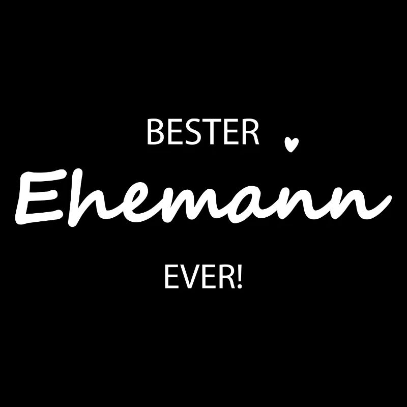 Bester Ehemann ever Ehemann Spruch Shirt Geschenk