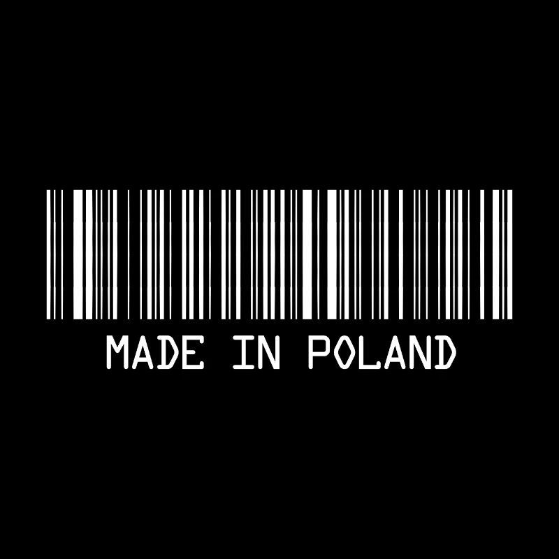 Made in Poland - Polska - Polen - Barcode - Strich