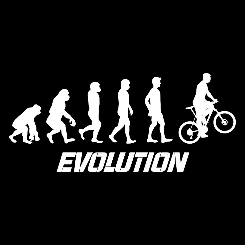Tee shirt évolution vélo