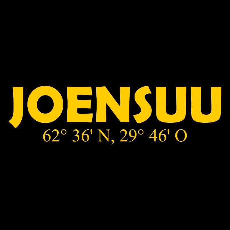Joensuu - Finland - Coordinates - Longitude Latitu